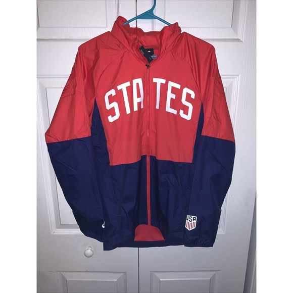 Nike Other - Nike Men's USA Water-Repellent Soccer Full Zip Jacket Size S CN7075-688 $115